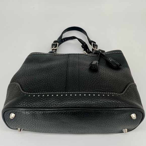 Vintage COACH Black #5055 Hampton Carryall Tote - Picture 8 of 14